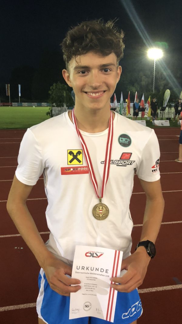 David 3000m Klagenfurt Siegerehrung